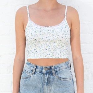 Brandy Melville Skylar Lace Bow tank
